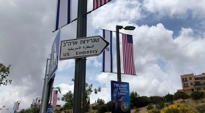 Embajada de EEUU autoriza salida de personal no esencial de Israel por seguridad