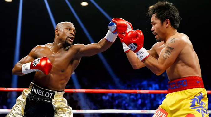 Floyd Mayweather Jr. y Manny Pacquiao vuelven al ring