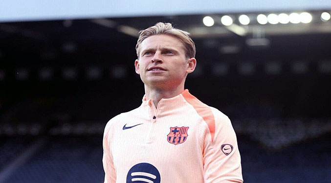 Barcelona sufre duro golpe con la lesión de Frenkie de Jong