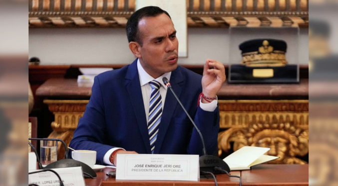 Congreso de Perú debate si destituye a presidente José Jerí por citas con empresarios chinos
