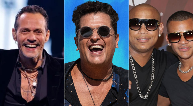 Marc Anthony, Carlos Vives y Gente de Zona cantarán en la gala del Premio Lo Nuestro
