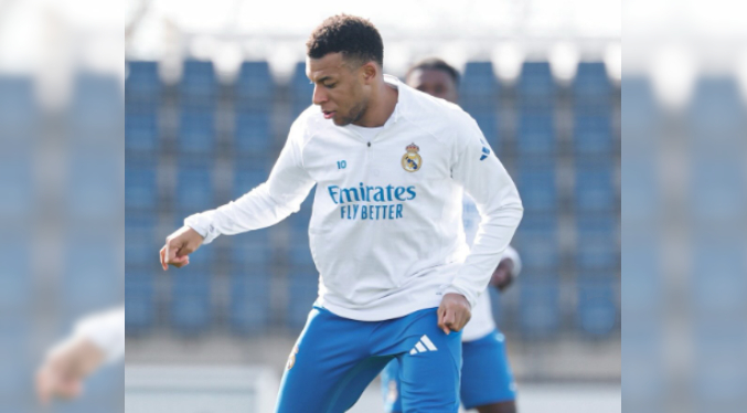 Confirman baja de Mbappé por lesión ante el Benfica