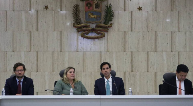 Viceministro Oliver Blanco sostiene encuentro con la encargada de negocios de la Unión Europea en Venezuela