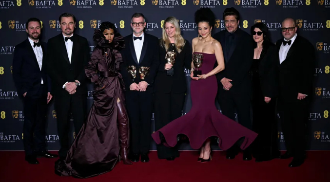 “One Battle After Another” gana seis premios en los BAFTA de Reino Unido