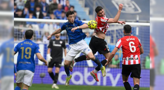 Athletic remonta y vence 2-1 al Real Oviedo este 15-Feb