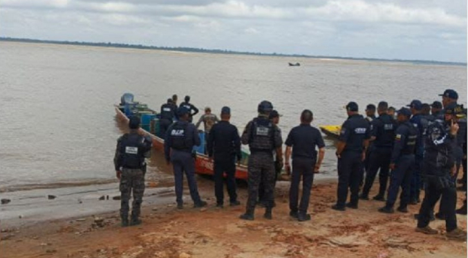 Funcionario de la PNB está desaparecido en el río Orinoco