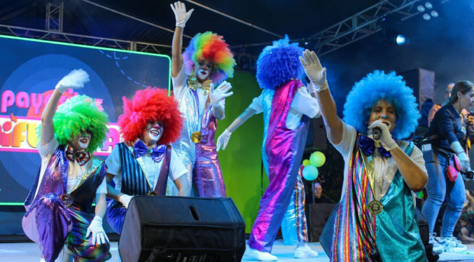 Alegría de Ni Fu Ni Fa este domingo en el Oeste de Maracaibo