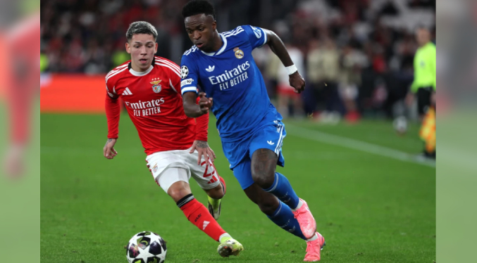 Prestianni niega insulto racista a Vinícius en Champions: “Lo malinterpretó”