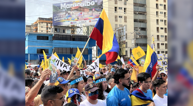 Universitarios zulianos realizan exigencias en el marco del Día de la Juventud