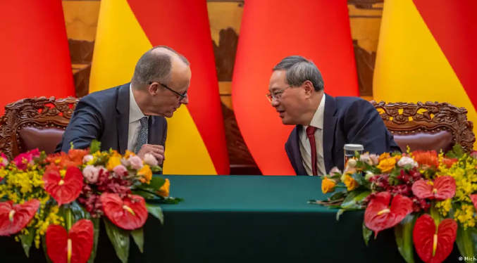 Alemania pide a China una relación bilateral «más justa»