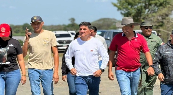 Vicepresidente de Obras pública inspeccionan obras ejecutadas en Puerto de Nutrias