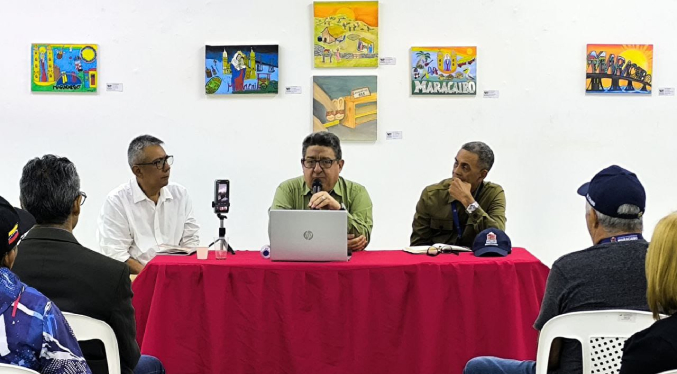 Realizaron conversatorio «Angostura, más que un Discurso» con el historiador Ydelfonso Finol