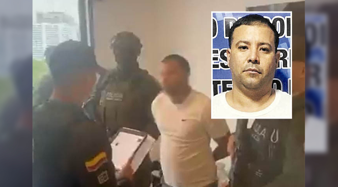 Capturan a alias ‘Cucaracho’ líder del ‘Tren de Aragua’ en el norte de Colombia