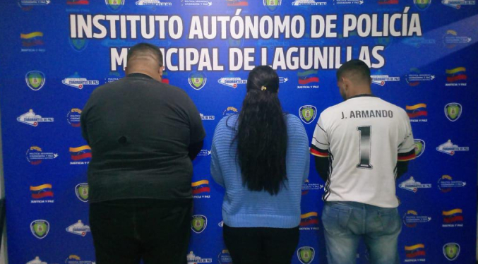 PoliLagunillas aprehende a tres personas por presunto delito de invasión