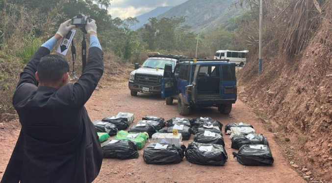CICPC incauta más de media tonelada de presunta droga en Táchira