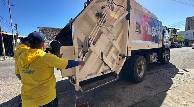 Arranca nueva frecuencia de recolección domiciliaria en las 18 parroquias marabinas