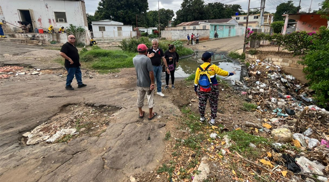 Tras 18 años de calamidades, Alcaldía de Maracaibo llega al sector Corea en Cristo de Aranza