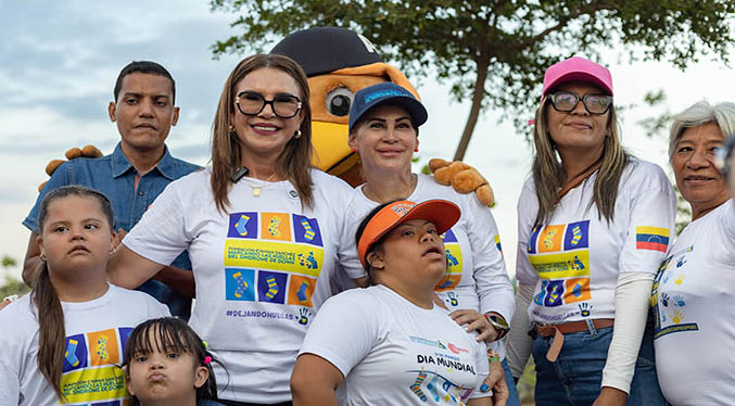 Alcaldía de Maracaibo homenajea a niños y niñas con síndrome de Down