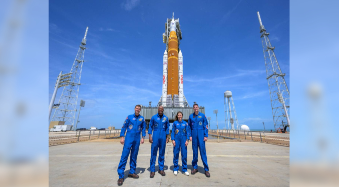 Todo listo para el lanzamiento de Artemis II, el regreso del ser humano a la órbita lunar