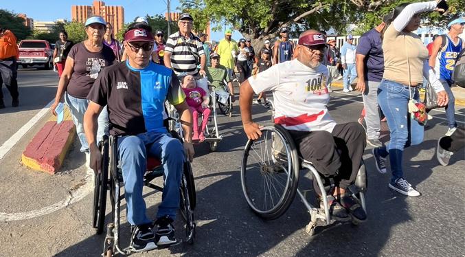 Caminata Sin Barreras impulsa la creación de fundar el Instituto Municipal de Discapacidad en Maracaibo