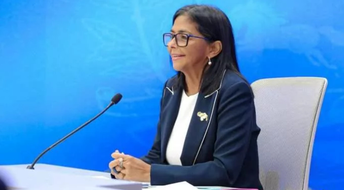 Delcy Rodríguez: Venezuela acumula 19 trimestres de crecimiento económico y es líder en Sudamérica