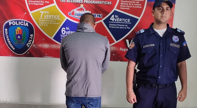 Lo detienen por violencia de género en Cabimas