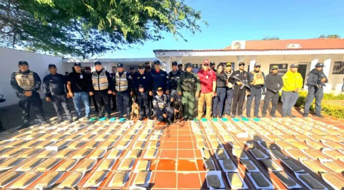 Detienen en Paraguaná cuatro personas con más de media tonelada de drogas