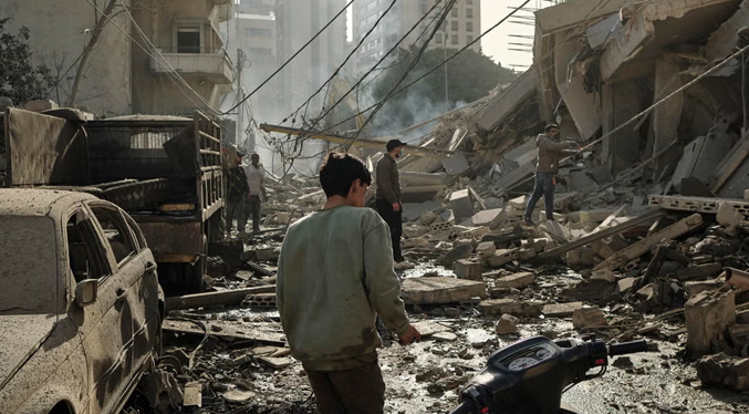 Al menos 10 muertos y 27 heridos en 2 ataques israelíes contra edificios en Beirut