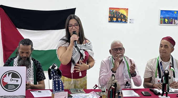 Realizan el conversatorio La Humanidad: Causa de la Lucha Palestina