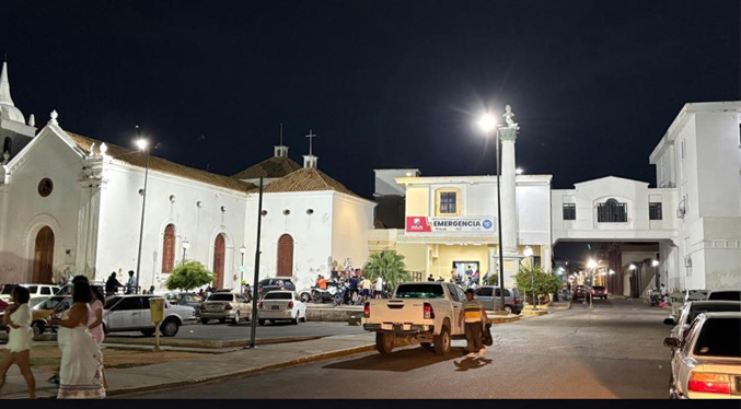 Gobernación culmina trabajos de iluminación externa en el Hospital Central de Maracaibo