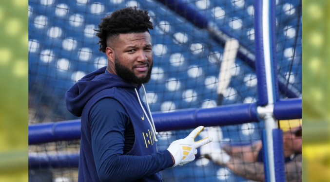 Chourio inicia la temporada en lista de lesionados de los Cerveceros por fractura en mano izquierda