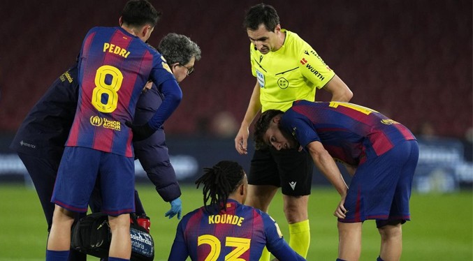Barcelona pierde a Koundé y Balde para los próximos encuentros