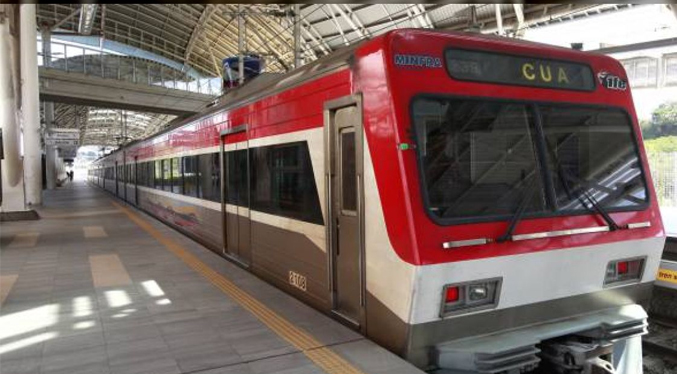 Tren del Sistema Ferroviario Ezequiel Zamora colisionó en la estación La Rinconada