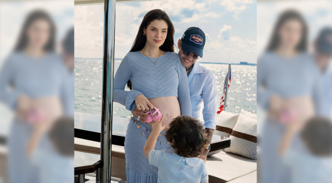 Nadia Ferreira y Marc Anthony serán padres de una niña