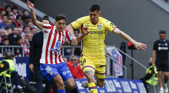 Golazo de Nahuel Molina mantiene a Atlético de Madrid en puestos europeos