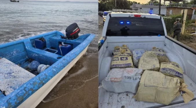 Decomisan cocaína valorada en 12 millones de dólares en embarcación frente a Puerto Rico