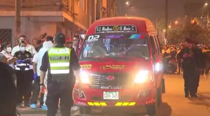 Asesinan a tres personas en segundo ataque armado en 48 horas contra el transporte público de Perú