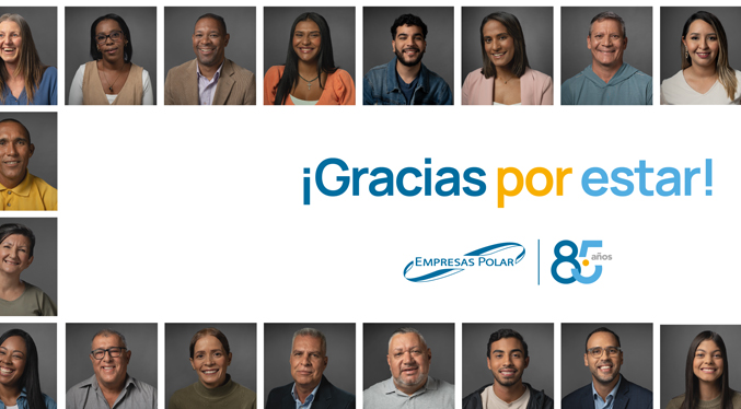 “Gracias por estar”: Empresas Polar celebra 85 años con un homenaje a la gente