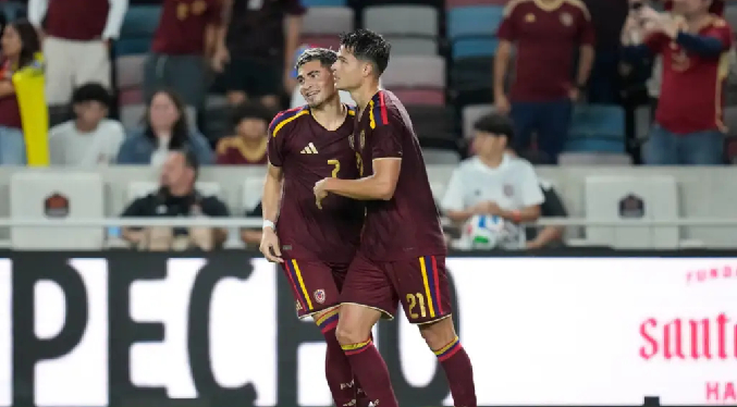 Venezuela remonta y golea 4-1 a Trinidad y Tobago en el FIFA Series