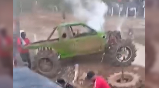 Detienen a organizador del evento de piques de San José de Perijá; conductor está evadido