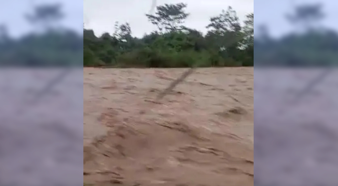Residentes anuncia aumento caudal del río Grita, Táchira