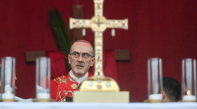 La policía israelí impide la entrada al Patriarca Latino de Jerusalén a la iglesia del Santo Sepulcro