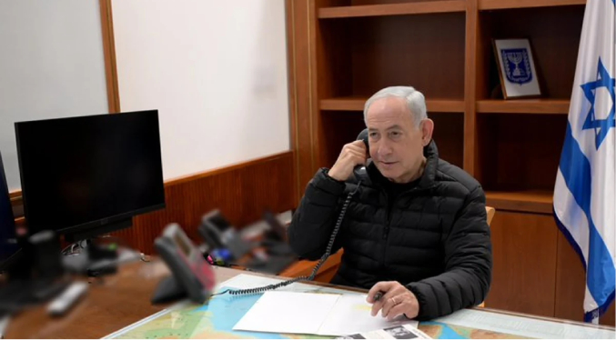 La oficina de Netanyahu niega que su sede haya sido atacada por Irán