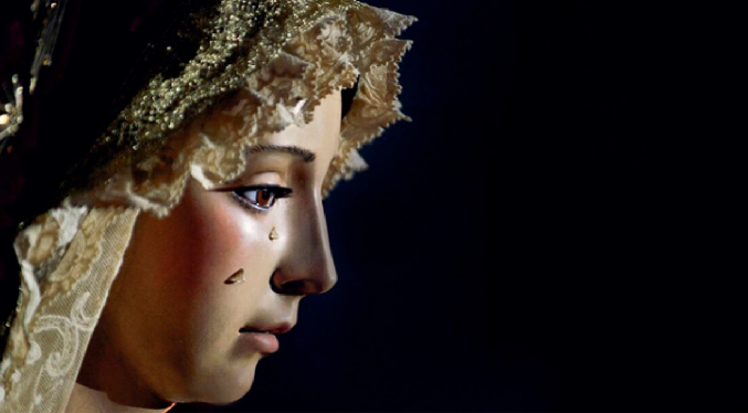 Hoy es Viernes de Dolores, día en que inicia el acompañamiento a la Madre de Dios en su sufrimiento