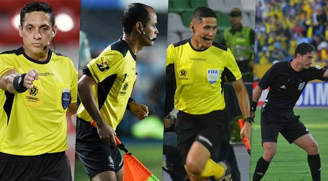 Cuatro árbitros venezolanos impartirán justicia en el Mundial 2026