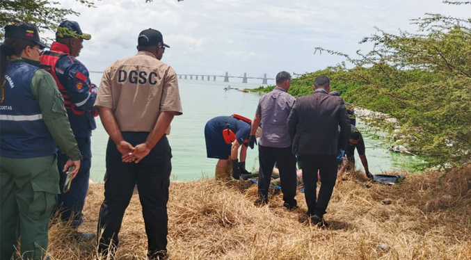 Cuerpos de seguridad recuperan cadáver de un joven reportado como desaparecido en el Lago de Maracaibo