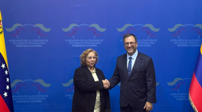 Cancilleres de Venezuela y Colombia se reúnen en la Casa Amarilla