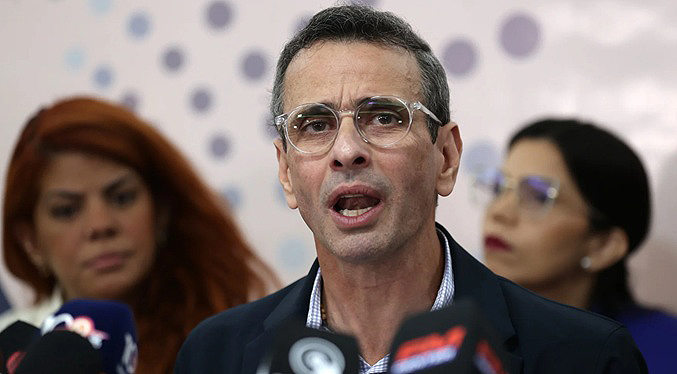 Capriles rechaza que Estado venezolano pague defensa de Maduro en EEUU