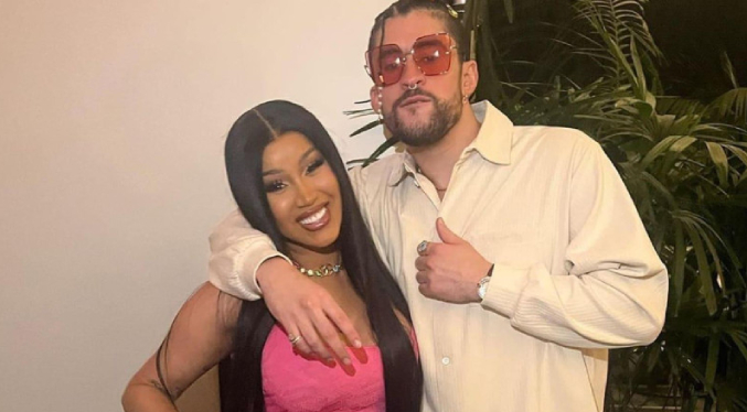 Cardi B revela que quiere alcanzar los logros de Bad Bunny