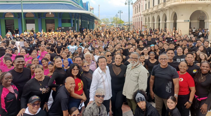 La Plaza Baralt se convirtió en el epicentro del arte del movimiento al reunir a más de 1000 bailarines